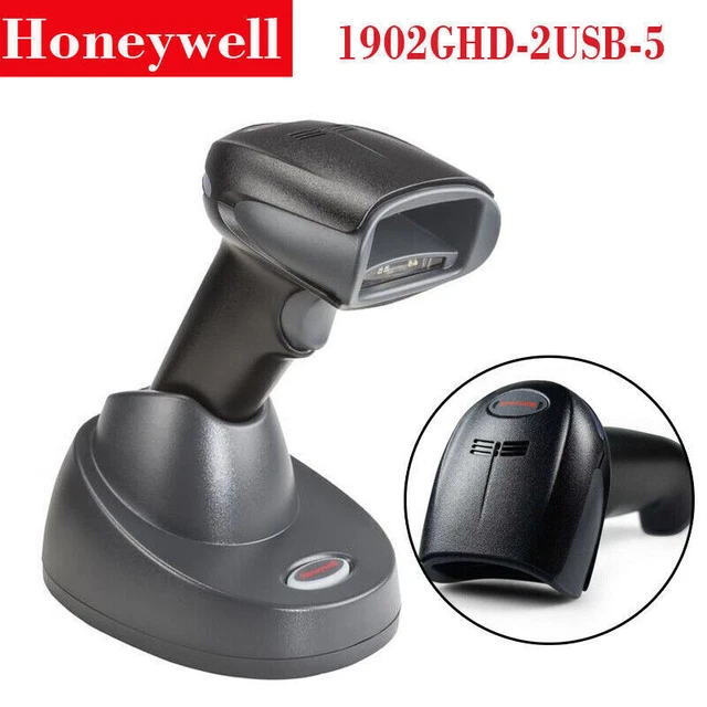 Honeywell Xenon 1902GHD-2USB-5 2D Wireless USB QR Code Portable Barcode Scanner