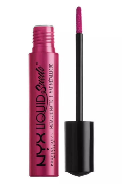 NYX Liquid Daim Métallique Mate Crème Rouge à Lèvres Buzz 4ml Tuer Lèvres