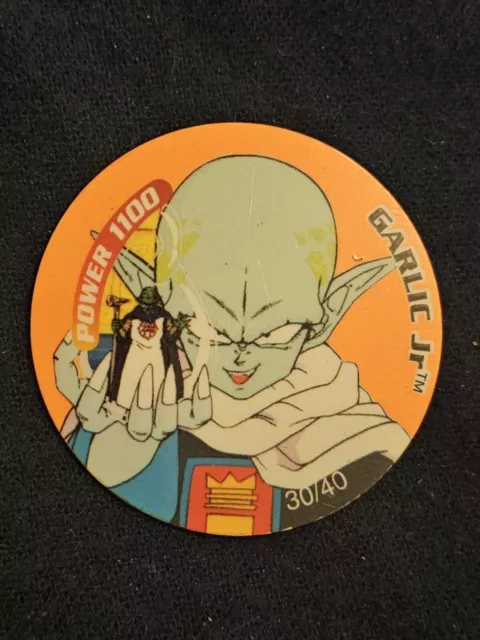 #30/40 Dragon Ball Z Series 1 Fluro Tazo Dizk GARLIC Jr - Power 1100