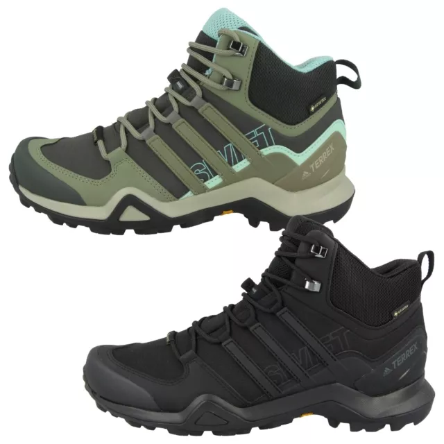 Adidas Terrex Swift R2 MID GTX Hommes Chaussures de Marche Trekking Randonnées