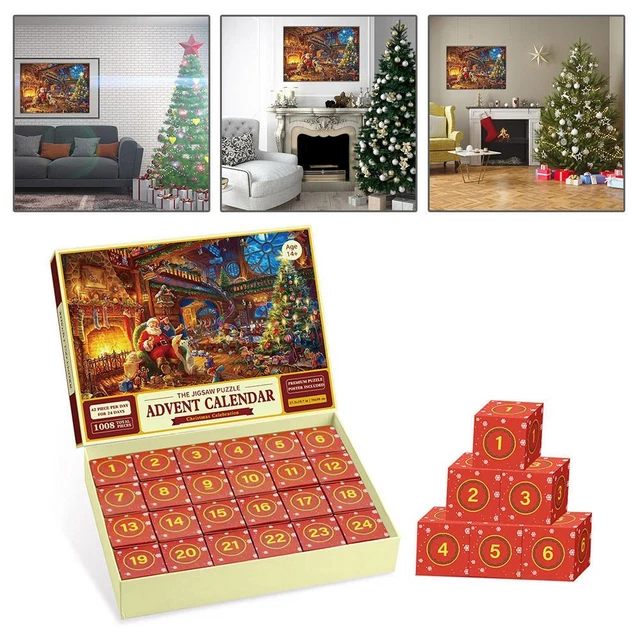 ADVENT CALENDAR 2025 Kids Jigsaw Puzzle Christmas Calendars New Gifts