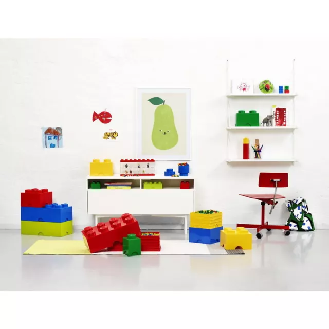 LEGO Storage Brick 8 Dark Green - Room Copenhagen from Tates Toyworld 3