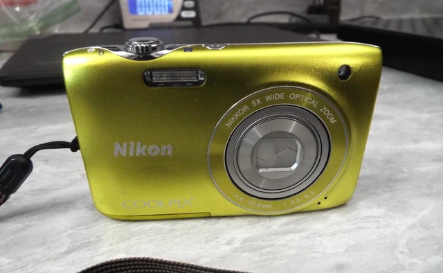 Nikon COOKPIX S3100 ニコン コンデジ イエロー（訳あり） Amazon | NikonデジタルカメラCOOLPIX S3100 シトラスイエロー