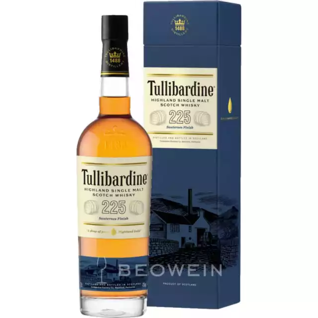 Tullibardine 225 Sauternes Finish 0,7 l Highland Single Malt Scotch Whisky