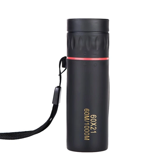 Mini telescopio monocular compacto ligero 60x21 para actividades al aire libre