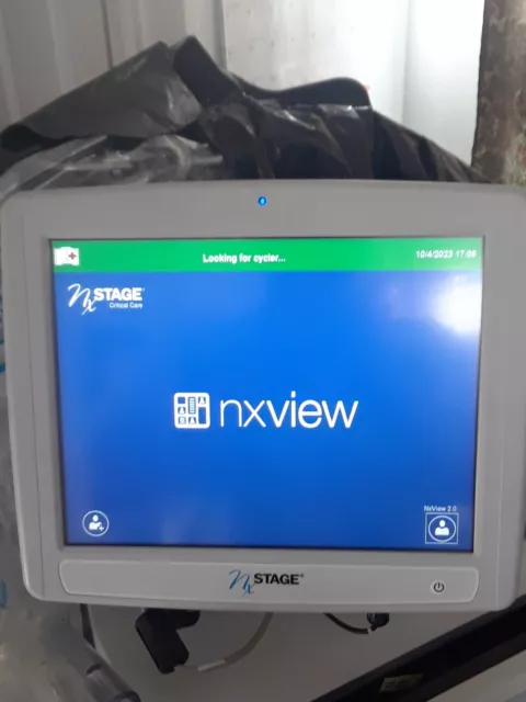 nxstage nxview dialysis monitor touch screen