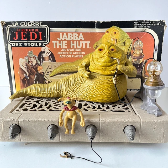 VINTAGE STAR WARS Jabba the Hutt Playset Boxed Original Palitoy 1983 EUR 167,26 PicClick FR