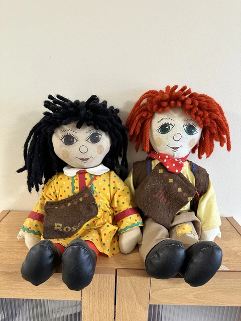 rosie-and-jim-ragdolls-genuine-1990s-rare-vintage-114-95-picclick-uk