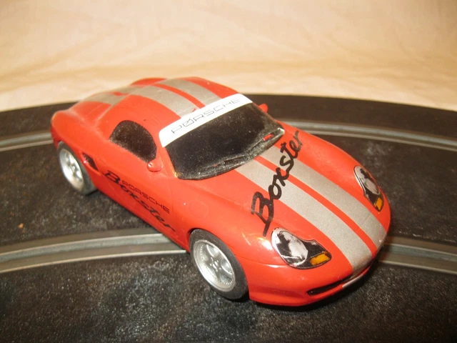 🚗 Ancienne VOITURE PORSCHE BOXSTER ROUGE HORNBY SCALEXTRIC Circuit Routier Slot