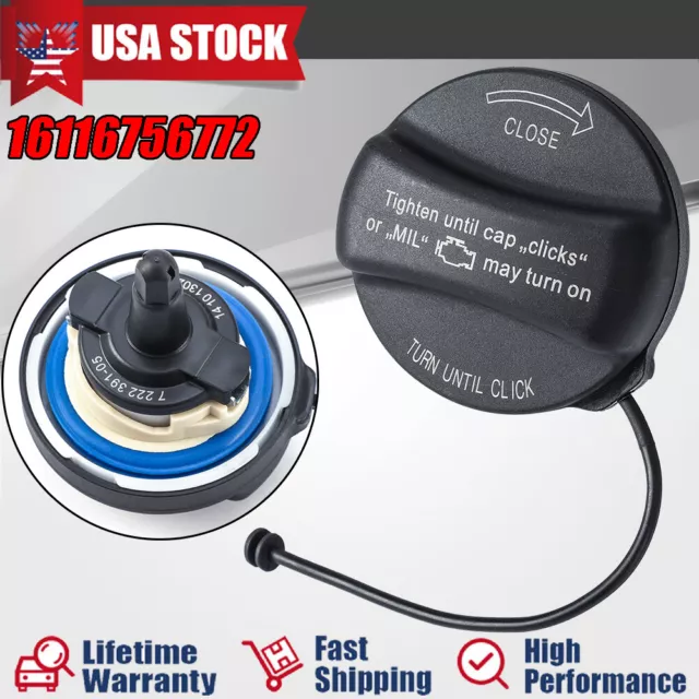 Gas Fuel Cap Filler For BMW Mini Cooper 320i 328i 530i 640i 740Li X3 E39 E46 E60