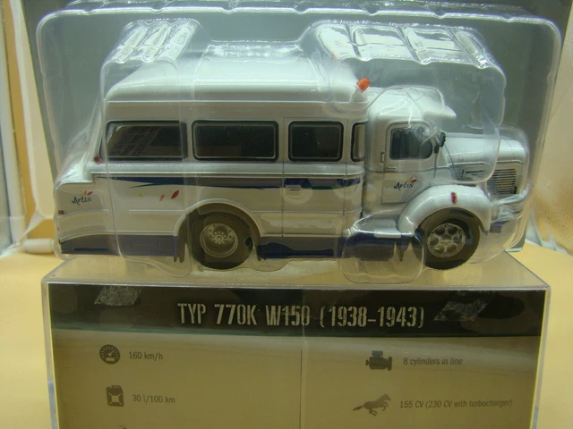 Camion Berliet TLR 10 Dépanneuse BUS N°75 – 1/43 IXO – Neuf Boîte D’origine