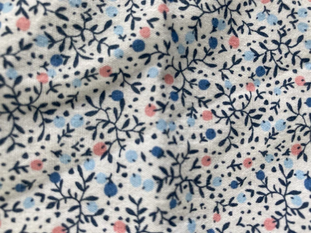 John Lewis Kinderbettbettwäsche, Bettbezug und Kissenbezug, Korallenmuster rosa/blau