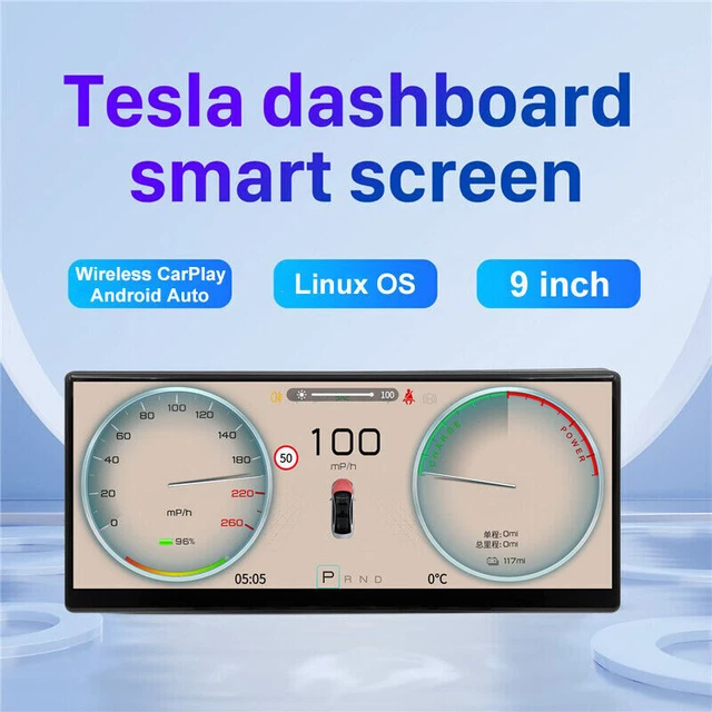 INSTRUMENT PANEL CLUSTER LCD Dashboard For Tesla Model 3 Model Y Headup ...