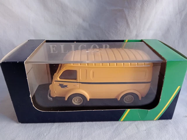 Camion Renault 1000 Kg Fourgon Tole La Poste 1/43 Eligor 100777