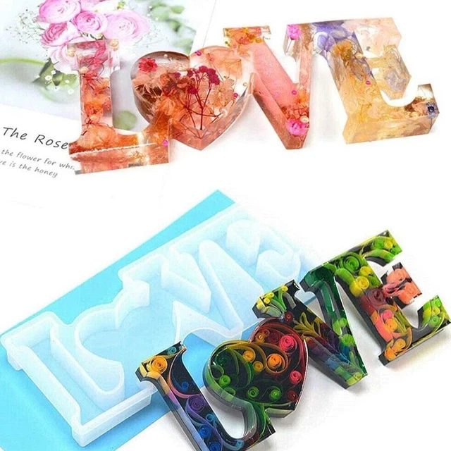 Stampi Per Colata In Resina, Stampo In Resina Epossidica In Silicone Per Gioielli Fai Da Te, Candele, Sapone, Fai Da Te, Con Tazza Di Misurazione In Silicone E Bastoncini Di Legno - Foto 2