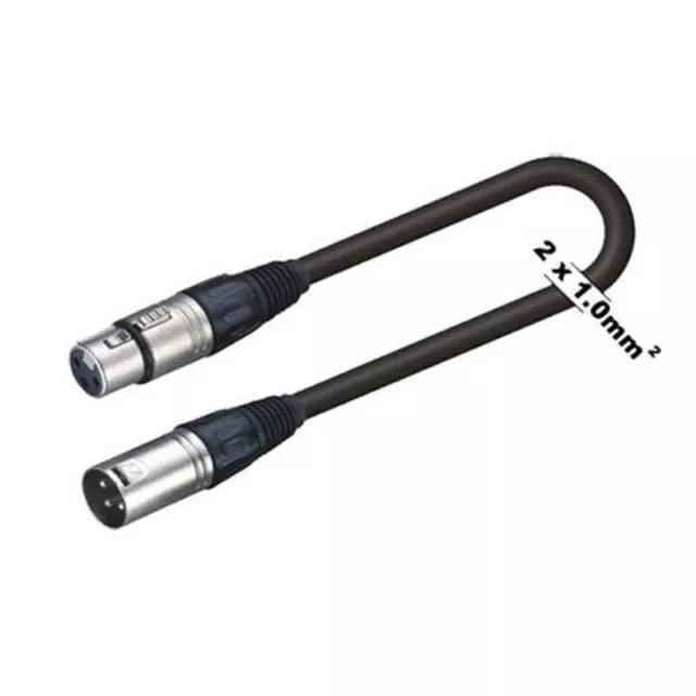 Cavetto Microfonico 10mt Xlr M/f Bpcxx-10bk