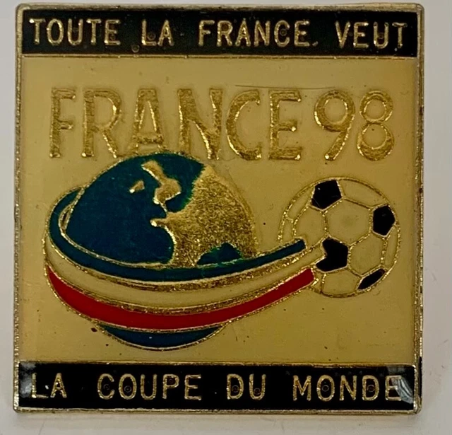 PIN'S PINS PIN Badge France 98 Football MONTPELLIER COUPE DU MONDE