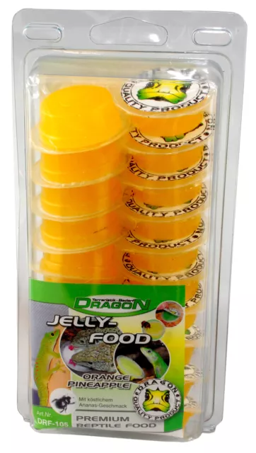 Dragon Jelly Food Fruchtnektar - Sorte: ORANGE PINEAPPLE - Menge: 50 Stück