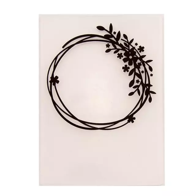 Garland Plastic Templates Embossing Folder for DIY Scrapbooking Photo Albums