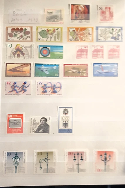 BRIEFMARKEN DEUTSCHE BUNDESPOST Berlin Jahrgang 1979 Postfrisch