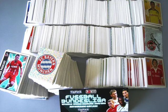 Topps Sammelbilder Fußball Bundesliga 09/10 , 2009/2010 - 20 Sticker aussuchen