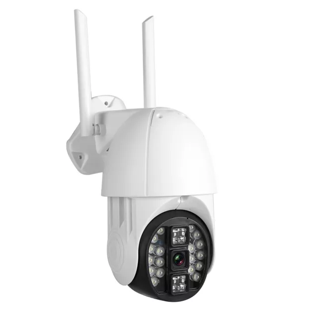 Waterproof Wifi PTZ Dome Camera 20LED 1080P Hight Definition Outdoor Surveil QCS 2