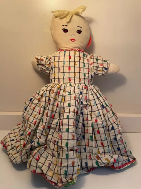 Vintage Cloth Topsy Turvey  Doll