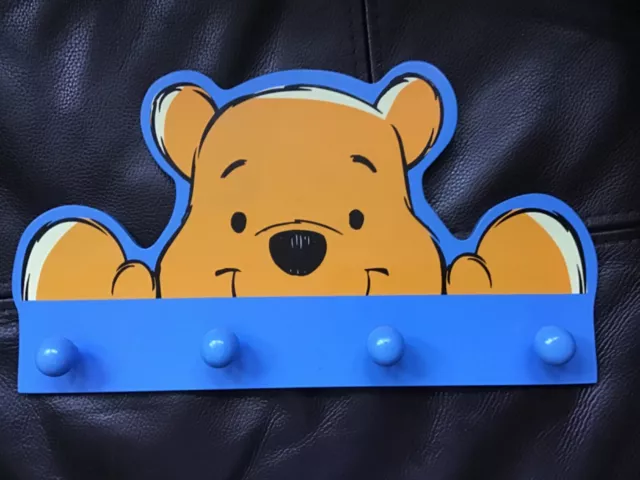 disney winnie the pooh childs 4 coat hanger never used read notes