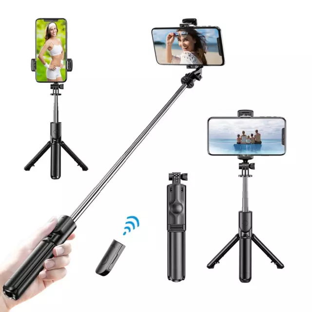 Selfie Stick Treppiede Selfie portatile ed estensibile con telecomando wireless