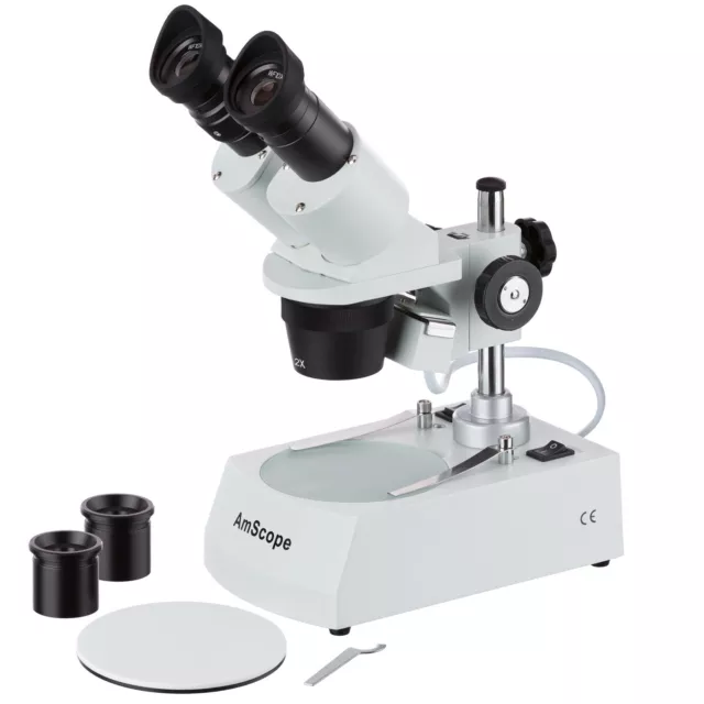 AmScope SE306R-PY Student Binocular Stereo Microscope 20X-30X-40X-60X