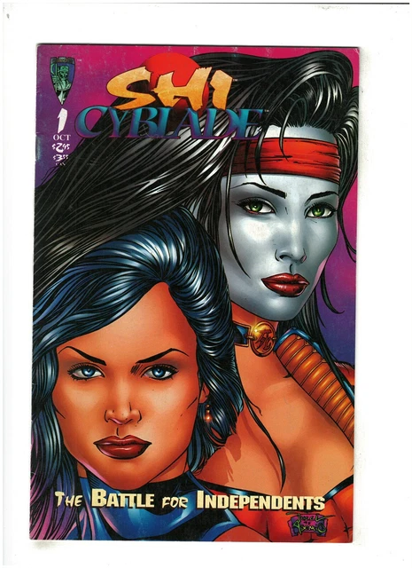 Shi/Cyblade: Battle for Independents #1 FN+ 6.5 Crusade Comics 1995