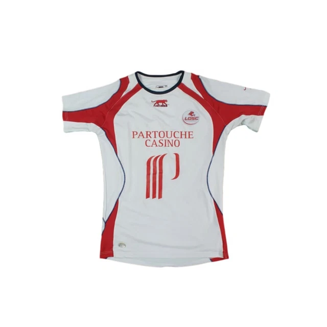 Maillot Vintage LOSC Lille - Kipsta Blanc Manches Longues - Taille XL - Rare