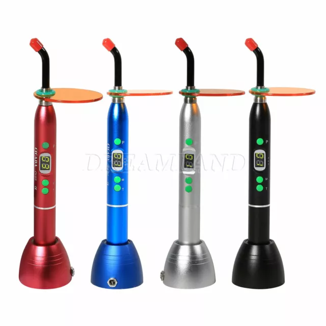 Dental LED Cordless Curing Light Cure Lamp 1800mW CICADA CA