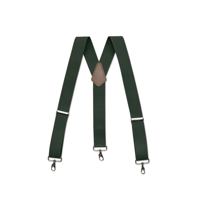 Men's Suspenders - Various Colors, Y Belt Loop Trigger Snap, USA Made