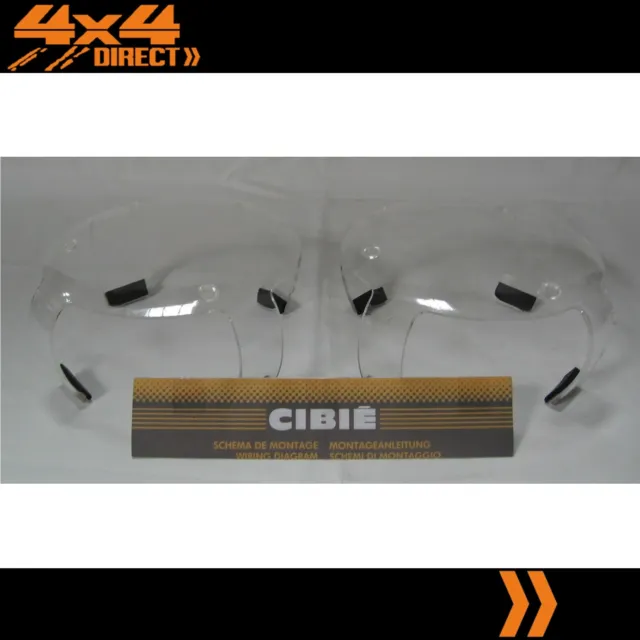 Cibie Super Oscar Clear Driving Spot Light Covers