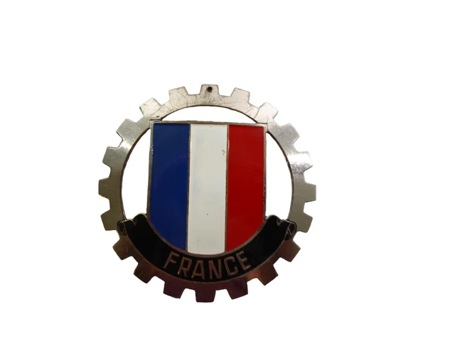 PLAQUE DE CALANDRE émaillée 75mm Badge Automobile Club Du Midi De La %c3%a9maill%c3%a9e 75mm Badge Automobile Club 284679657237