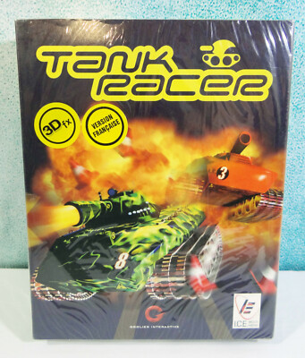 Tank Racer PC CDROM French Version 1999 Big Box 3D Racing MSDOS Windows 95 98
