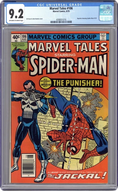 Marvel Tales #106 CGC 9.2 1979 4308031016