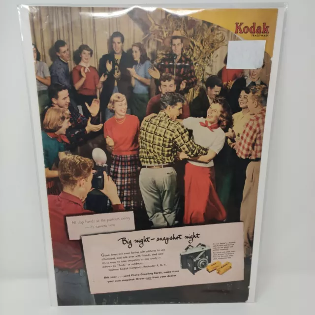 Anuncio de película Kodak 1951