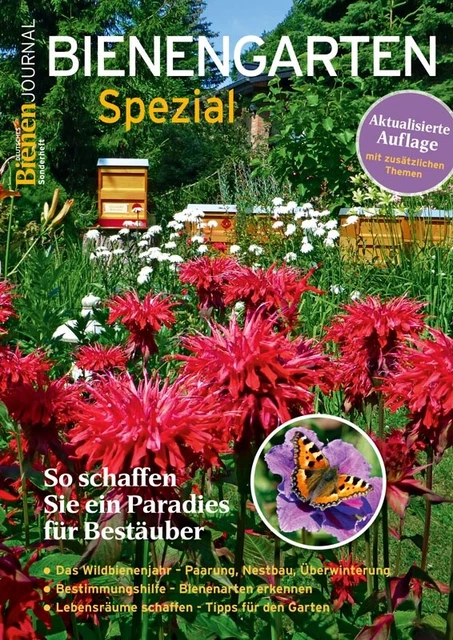BienenJournal Spezial - Bienengarten, Pflanzen Paradies für Bienen / Bestäuber