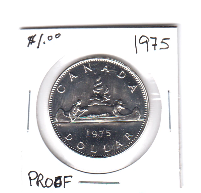 1975   $1.00 DOLLAR  PROOF COIN - -- Heavy Cameo- Item #1382