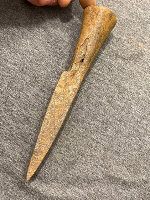 Ancient rare Viking iron tool.