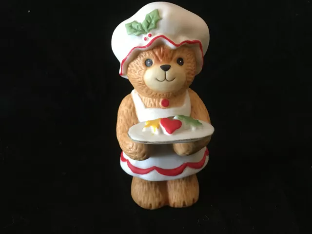 Lucy & Me Christmas Cookie Bear Lucy Rigg ENESCO 1982