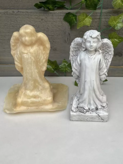 Rubber Latex Mould Mold Cherub Angel Child  Memorial Graveside Memory Garden