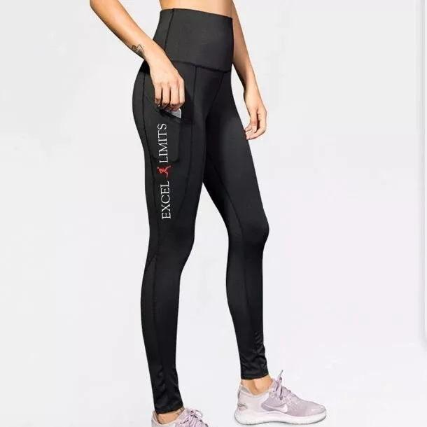 Excel Limits Womens Fitness Sports Leggings Ladies Gym  Yoga Pants Stretch