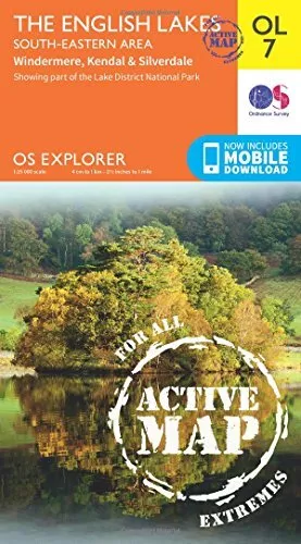 Lakes SE (OS Explorer Map) by Ordnance Survey Book The Cheap Fast Free Post