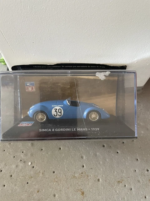DIE CAST  SIMCA GORDINI 24 HEURES DU MANS - 1939  GORDINI ATLAS 1/43