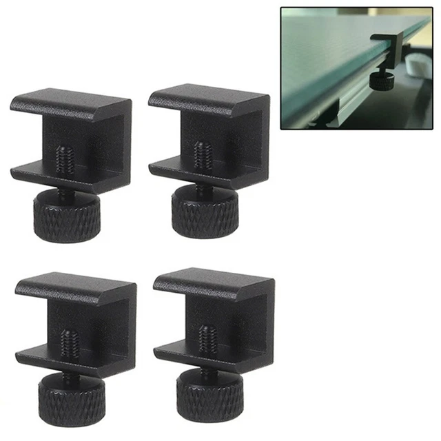 Pince de lit durable pour Ender 3 4 pièces clips en aluminium construction alum