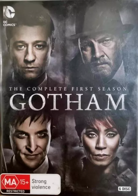 Gotham Season 1 (DVD, 2014) Ben McKenzie, Jada Pinkett Smith, Region 4, Like New