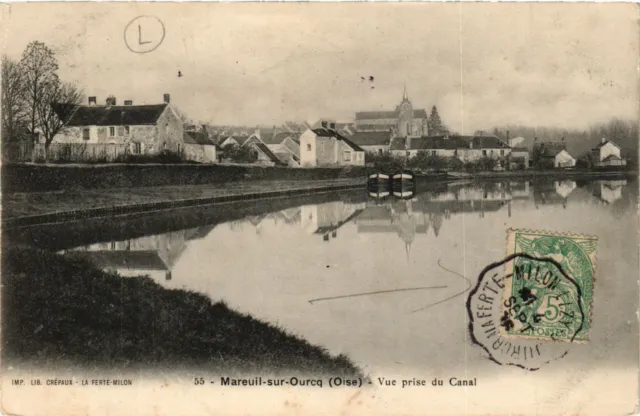 CPA MAREUIL-sur-OURCQ - Vue prise du Canal (259750)